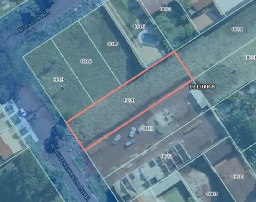 Foto 2 de Terreno / Lote à venda, 860m2 em Canadá, Cascavel - PR