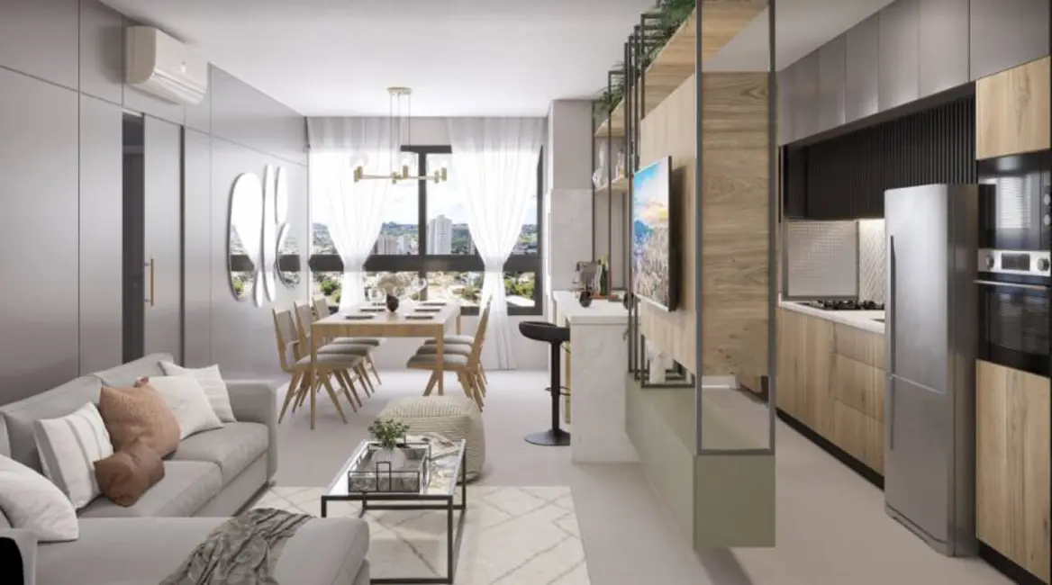 Foto 2 de Apartamento com 2 quartos à venda, 70m2 em Centro, Cascavel - PR