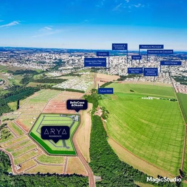 Foto 7 de Lote de Condomínio à venda, 393m2 em Recanto Tropical, Cascavel - PR