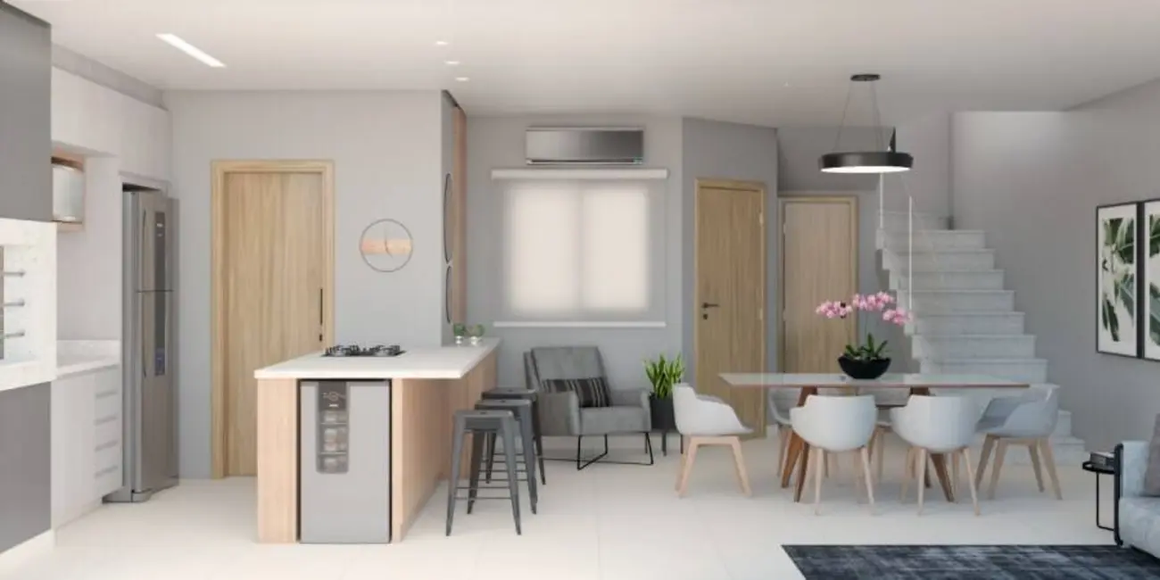 Foto 2 de Casa de Condomínio com 3 quartos à venda, 133m2 em Country, Cascavel - PR