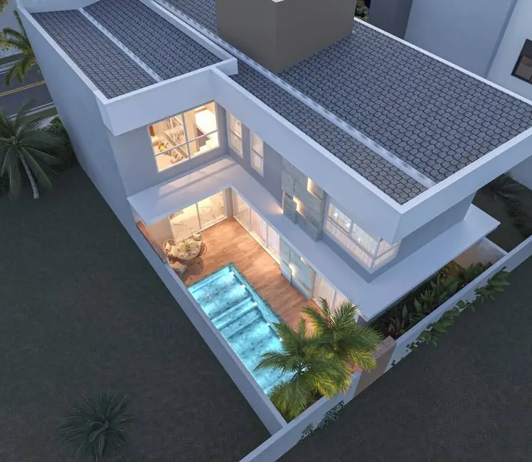 Foto 9 de Casa de Condomínio com 4 quartos à venda, 200m2 em FAG, Cascavel - PR