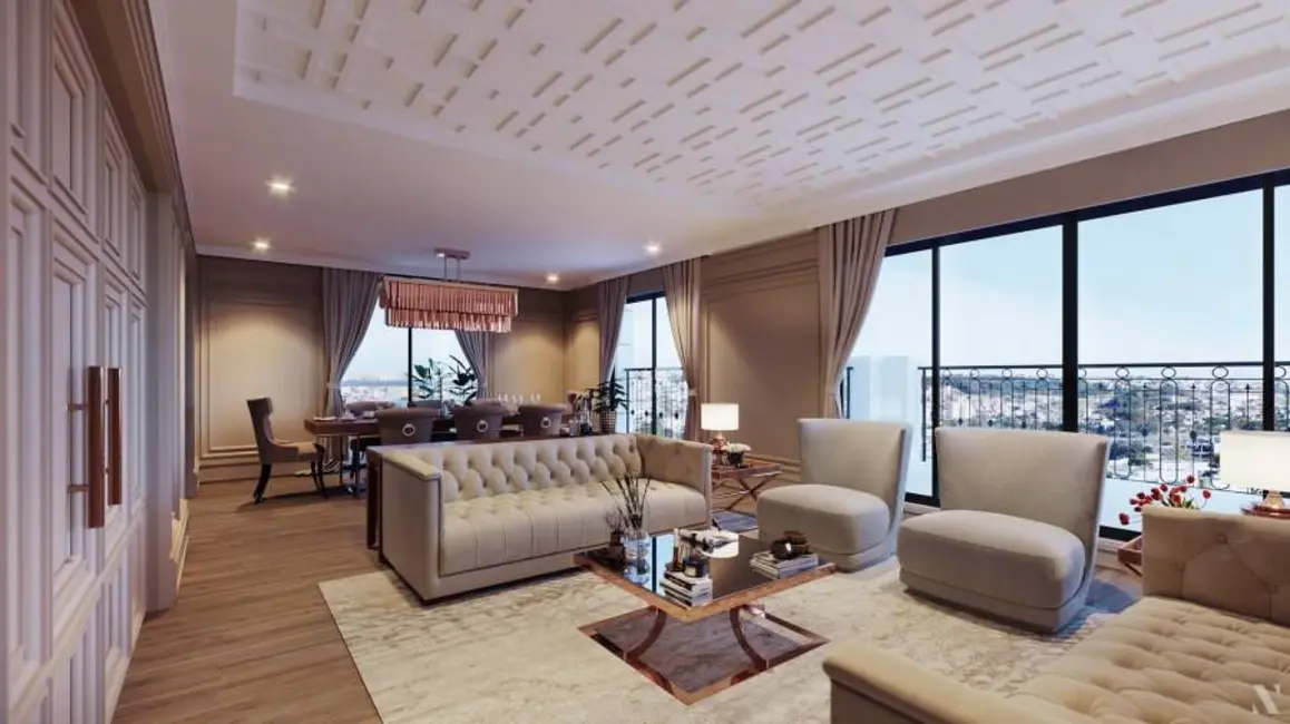 Foto 1 de Apartamento com 4 quartos à venda, 345m2 em Neva, Cascavel - PR