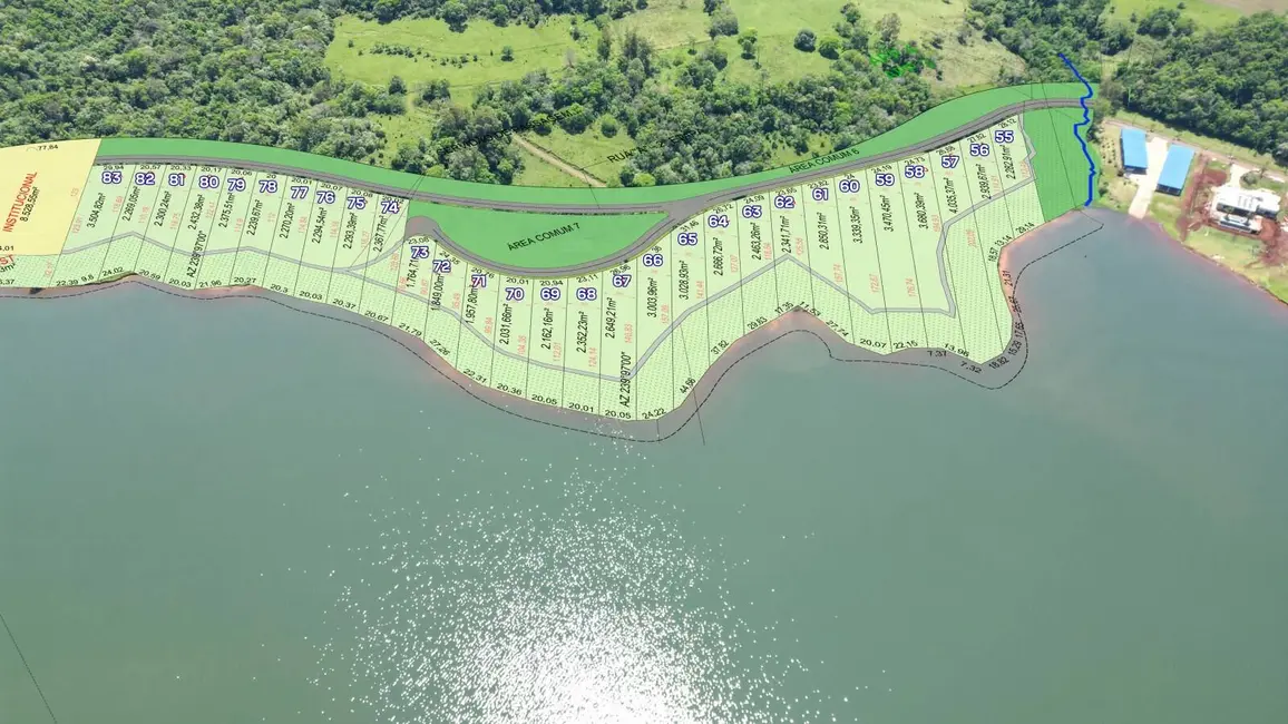 Foto 9 de Lote de Condomínio à venda, 2300m2 em Boa Vista Da Aparecida - PR