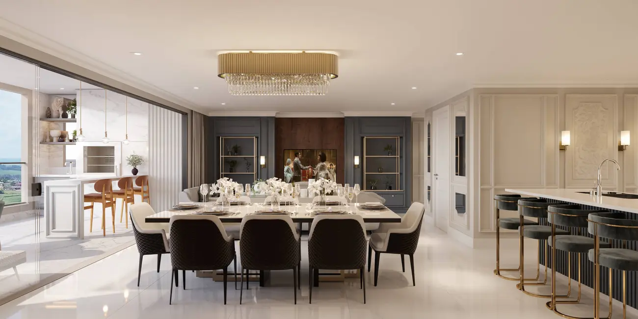 Foto 4 de Apartamento com 4 quartos à venda, 200m2 em Country, Cascavel - PR