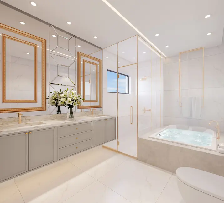 Foto 5 de Apartamento com 4 quartos à venda, 218m2 em Neva, Cascavel - PR