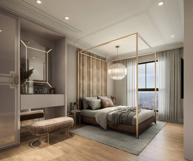 Foto 4 de Apartamento com 4 quartos à venda, 218m2 em Neva, Cascavel - PR