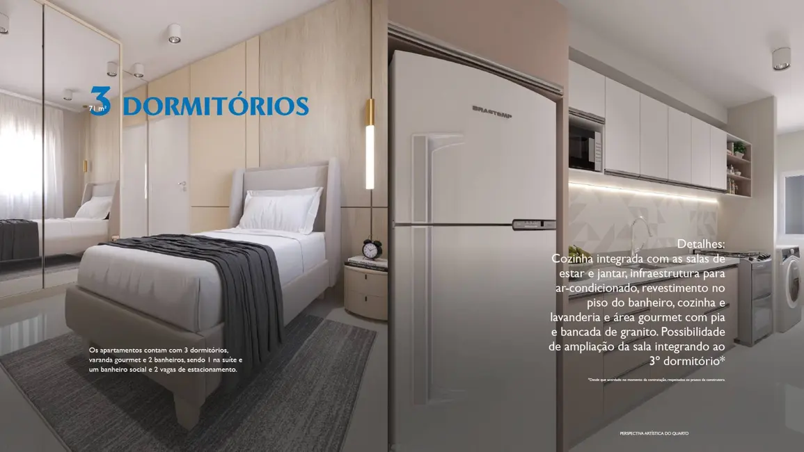 Foto 9 de Apartamento com 3 quartos à venda, 71m2 em Itupeva - SP