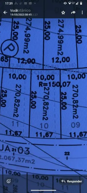 Foto 3 de Terreno / Lote à venda, 271m2 em Itupeva - SP