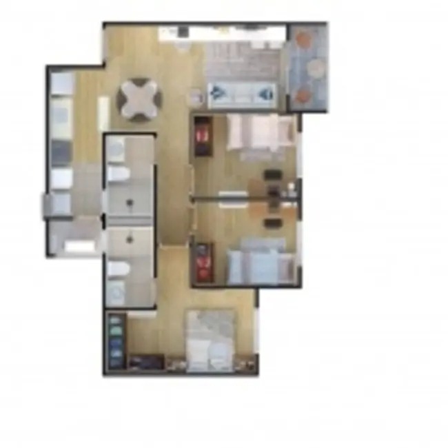 Apartamento à venda e para alugar em Quinta Ranieri, Bauru - SP - imagem 6 Foto 6 de Apartamento à venda e para alugar em Quinta Ranieri, Bauru - SP