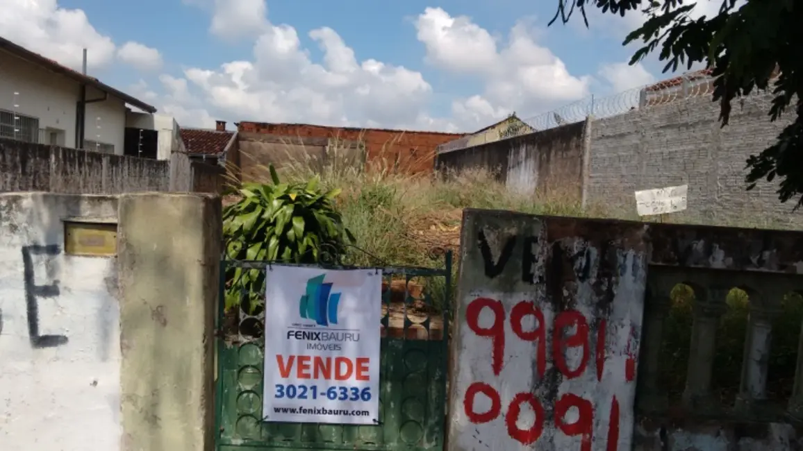 Foto 1 de Terreno / Lote à venda, 300m2 em Jardim Bela Vista, Bauru - SP