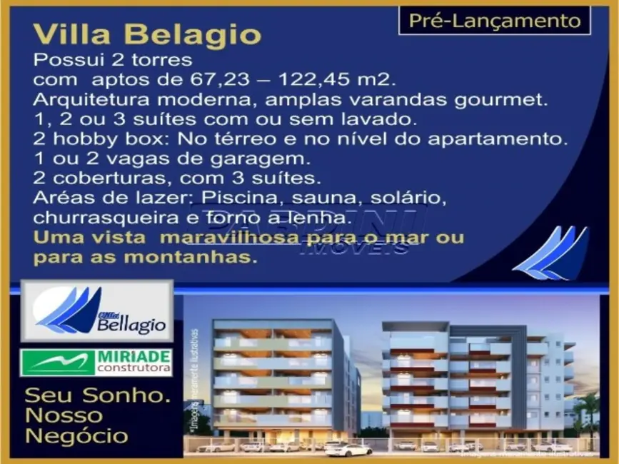 Foto 4 de Apartamento com 2 quartos à venda, 67m2 em Ubatuba - SP
