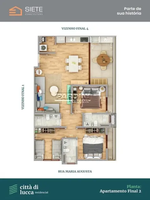 Foto 7 de Apartamento com 2 quartos à venda, 65m2 em Ubatuba - SP