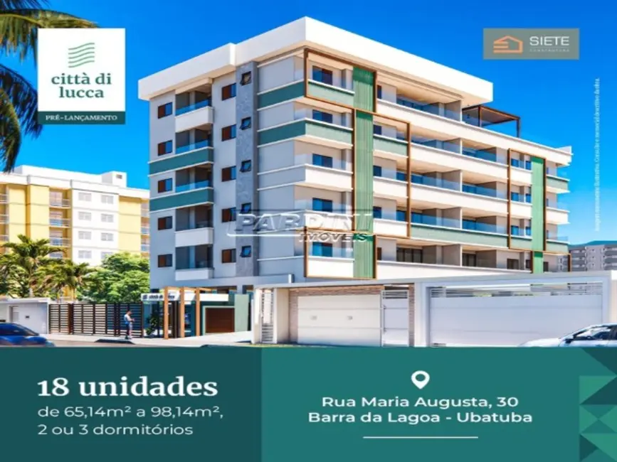 Foto 1 de Apartamento com 2 quartos à venda, 65m2 em Ubatuba - SP