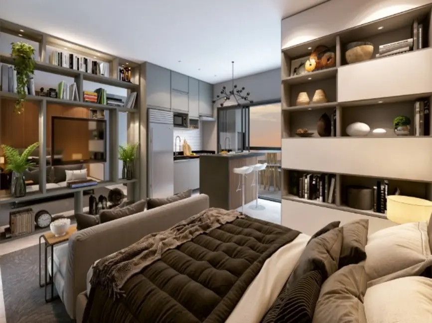 Foto 3 de Apartamento com 1 quarto à venda, 35m2 em Ubatuba - SP