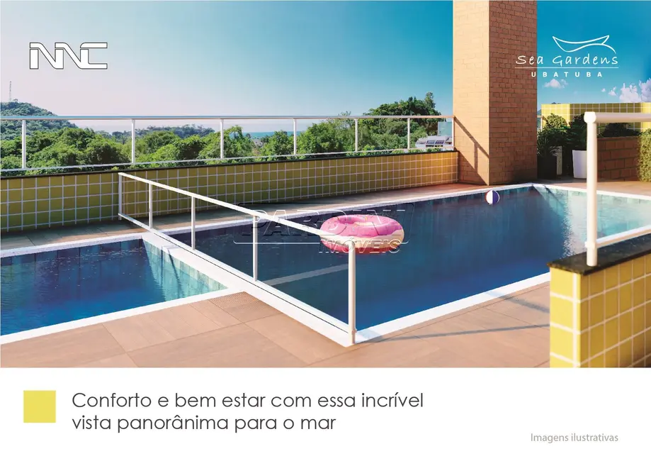 Apartamento com 2 quartos à venda, 71m2 em Ubatuba - SP - imagem 3 Foto 3 de Apartamento com 2 quartos à venda, 71m2 em Ubatuba - SP