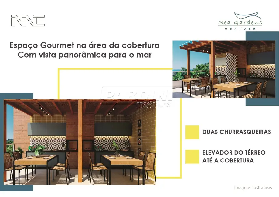 Apartamento com 2 quartos à venda, 71m2 em Ubatuba - SP - imagem 6 Foto 6 de Apartamento com 2 quartos à venda, 71m2 em Ubatuba - SP