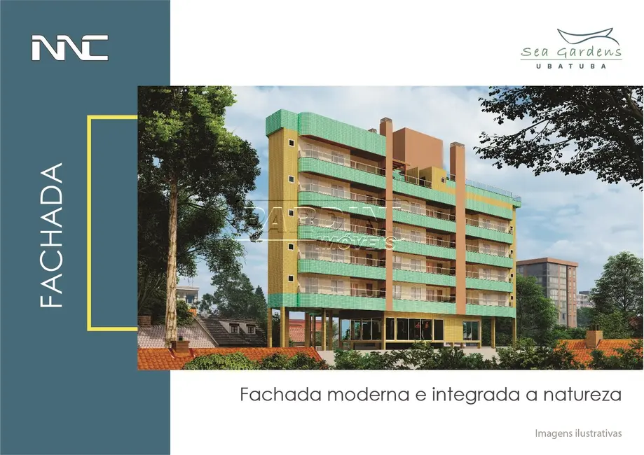 Apartamento com 2 quartos à venda, 71m2 em Ubatuba - SP - imagem 1 Foto 1 de Apartamento com 2 quartos à venda, 71m2 em Ubatuba - SP