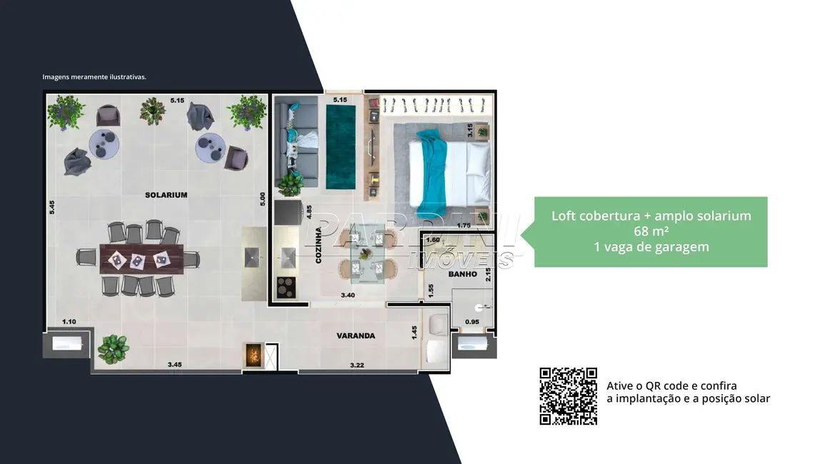 Foto 7 de Apartamento com 1 quarto à venda, 35m2 em Ubatuba - SP