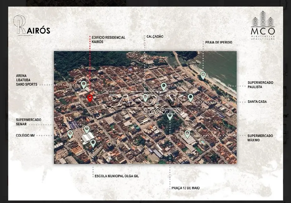 Foto 3 de Apartamento com 1 quarto à venda, 36m2 em Centro, Ubatuba - SP