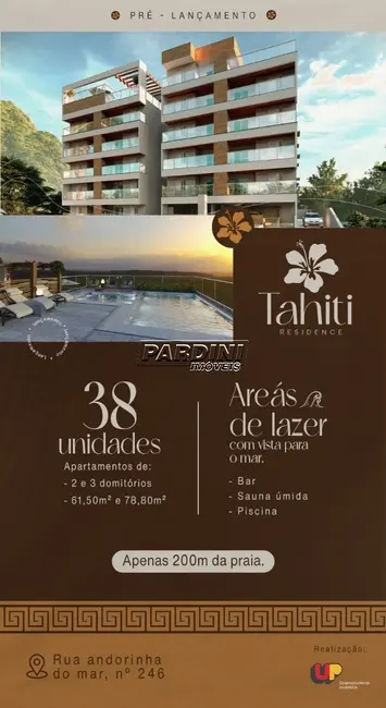 Foto 2 de Apartamento com 2 quartos à venda, 62m2 em Ubatuba - SP