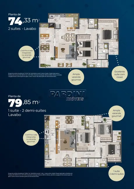 Foto 4 de Apartamento com 2 quartos à venda, 67m2 em Ubatuba - SP