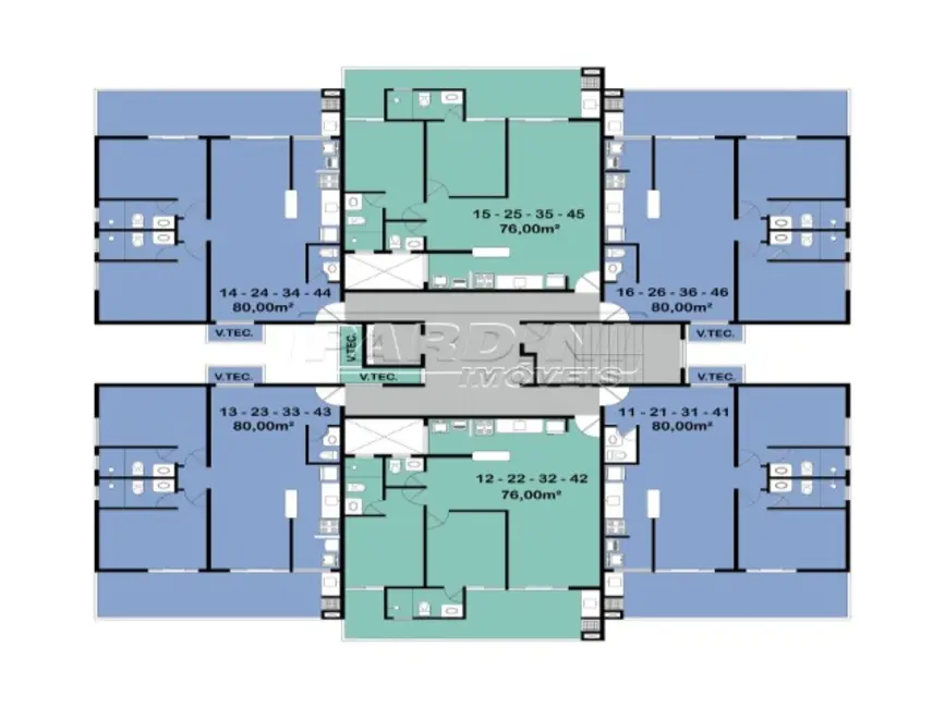 Foto 7 de Apartamento com 2 quartos à venda, 76m2 em Ubatuba - SP