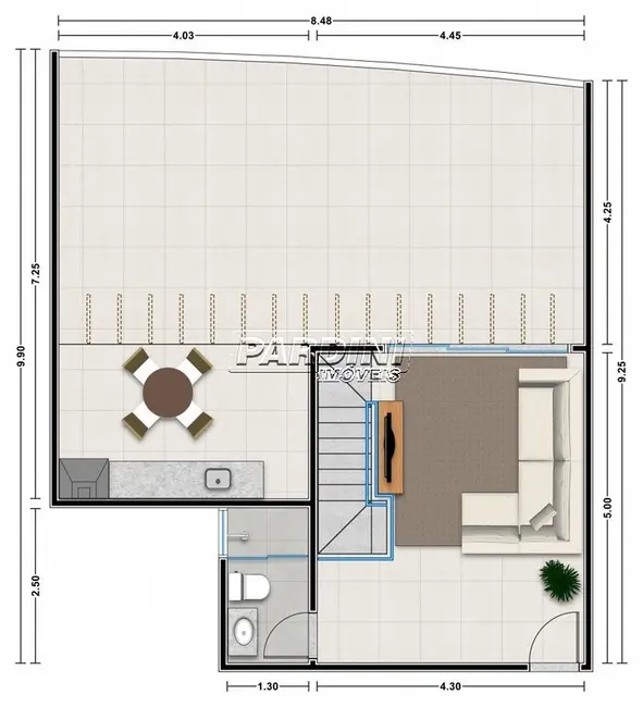 Foto 9 de Apartamento com 1 quarto à venda, 80m2 em Ubatuba - SP