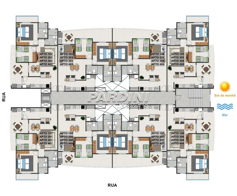 Foto 6 de Apartamento com 1 quarto à venda, 80m2 em Ubatuba - SP