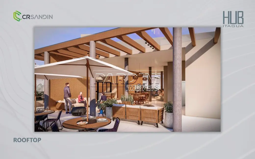 Foto 4 de Loft / Flat com 1 quarto à venda, 37m2 em Ubatuba - SP