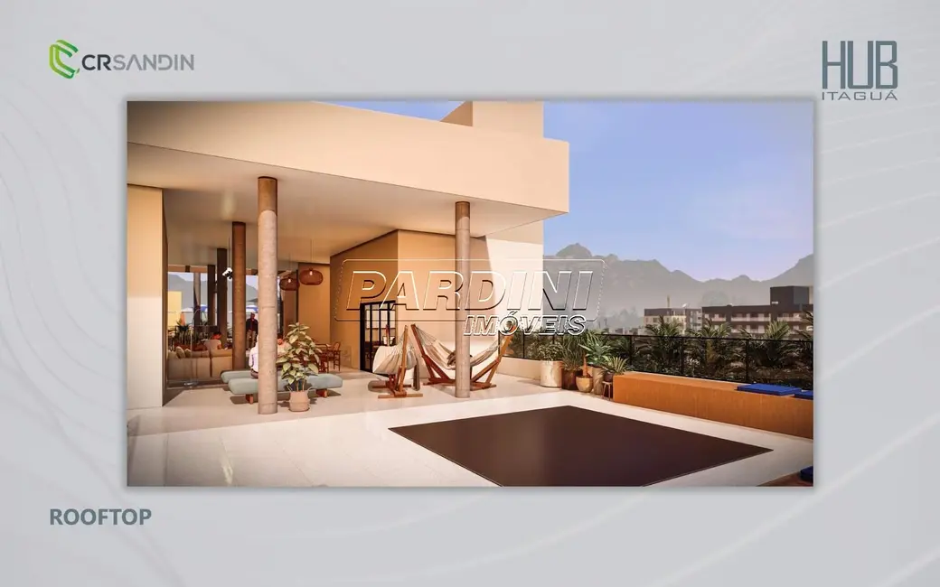 Foto 3 de Loft / Flat com 1 quarto à venda, 37m2 em Ubatuba - SP