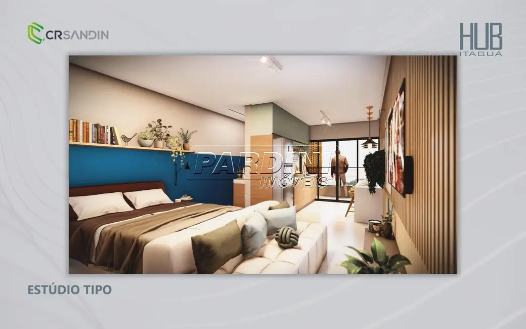 Foto 7 de Loft / Flat com 1 quarto à venda, 37m2 em Ubatuba - SP