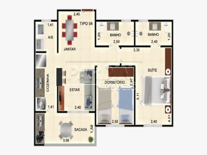 Apartamento com 2 quartos à venda, 58m2 em Ubatuba - SP - imagem 5 Foto 5 de Apartamento com 2 quartos à venda, 58m2 em Ubatuba - SP