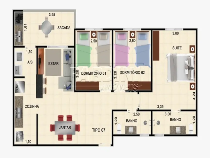 Apartamento com 2 quartos à venda, 58m2 em Ubatuba - SP - imagem 8 Foto 8 de Apartamento com 2 quartos à venda, 58m2 em Ubatuba - SP