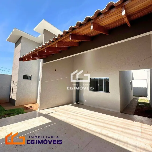 Foto 2 de Casa com 3 quartos à venda, 152m2 em Jardim Jacy, Campo Grande - MS