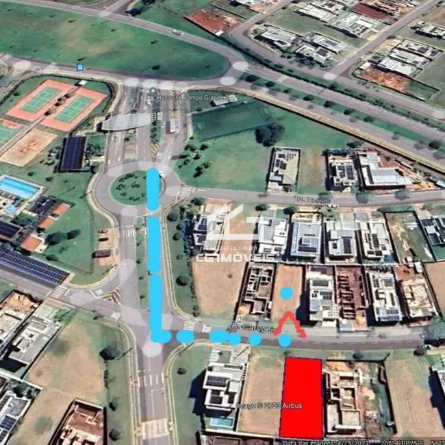 Foto 4 de Terreno / Lote à venda, 361m2 em Parque dos Novos Estados, Campo Grande - MS