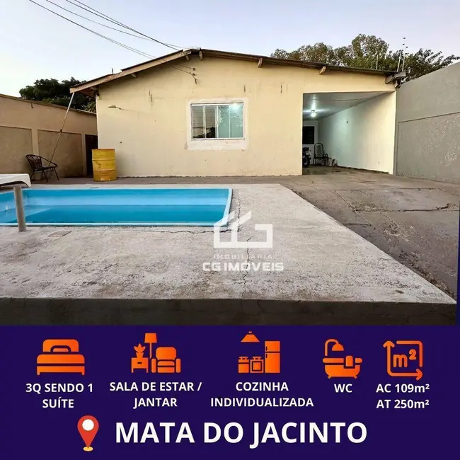 Casa com 3 quartos à venda, 250m2 em Campo Grande - MS - imagem 1 Foto 1 de Casa com 3 quartos à venda, 250m2 em Campo Grande - MS