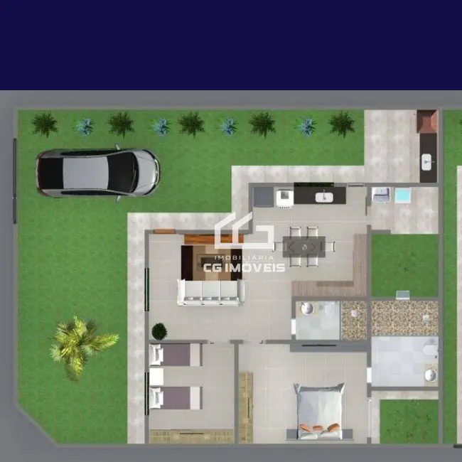 Foto 2 de Casa com 2 quartos à venda, 180m2 em Nova Lima, Campo Grande - MS