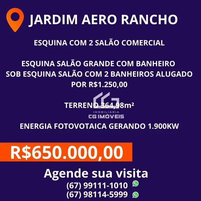Casa à venda, 364m2 em Jardim Aero Rancho, Campo Grande - MS - imagem 9 Foto 9 de Casa à venda, 364m2 em Jardim Aero Rancho, Campo Grande - MS