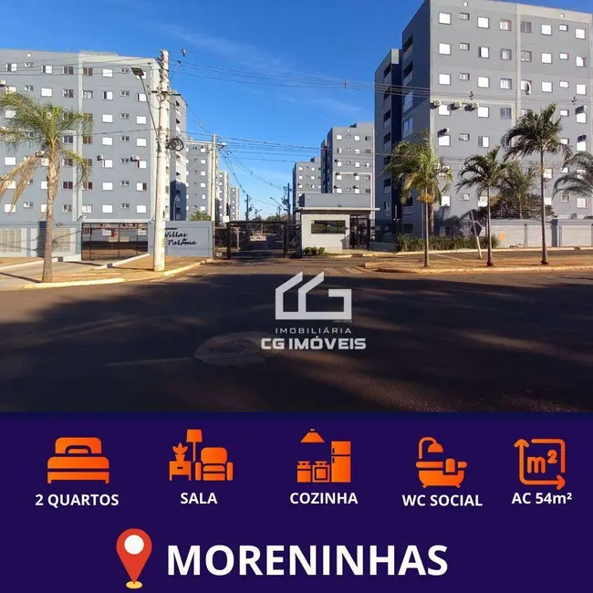 Foto 1 de Apartamento com 2 quartos à venda, 85m2 em Vila Moreninha II, Campo Grande - MS