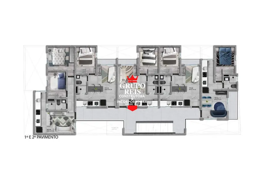 Foto 5 de Apartamento com 2 quartos à venda, 39m2 em Vila Nova Carolina, São Paulo - SP