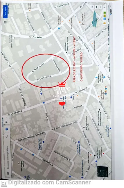 Foto 6 de Terreno / Lote à venda, 8600m2 em Parque Mandaqui, São Paulo - SP