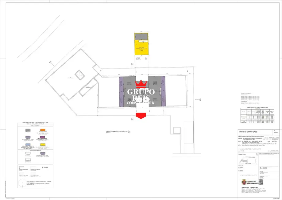 Foto 3 de Terreno / Lote à venda, 1359m2 em Tucuruvi, São Paulo - SP