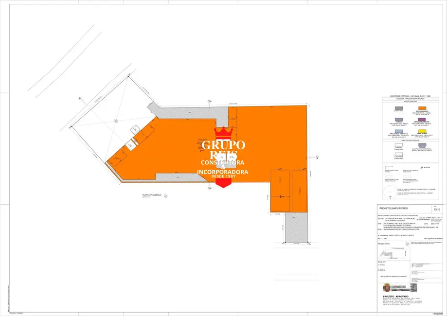 Foto 6 de Terreno / Lote à venda, 1359m2 em Tucuruvi, São Paulo - SP