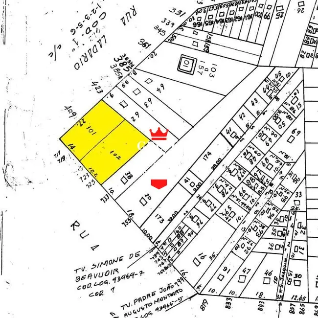 Foto 2 de Terreno / Lote à venda, 880m2 em Parada Inglesa, São Paulo - SP