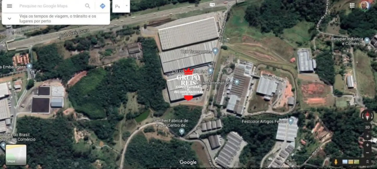 Foto 5 de Terreno / Lote à venda, 370000m2 em Jardim das Cerejeiras, Aruja - SP