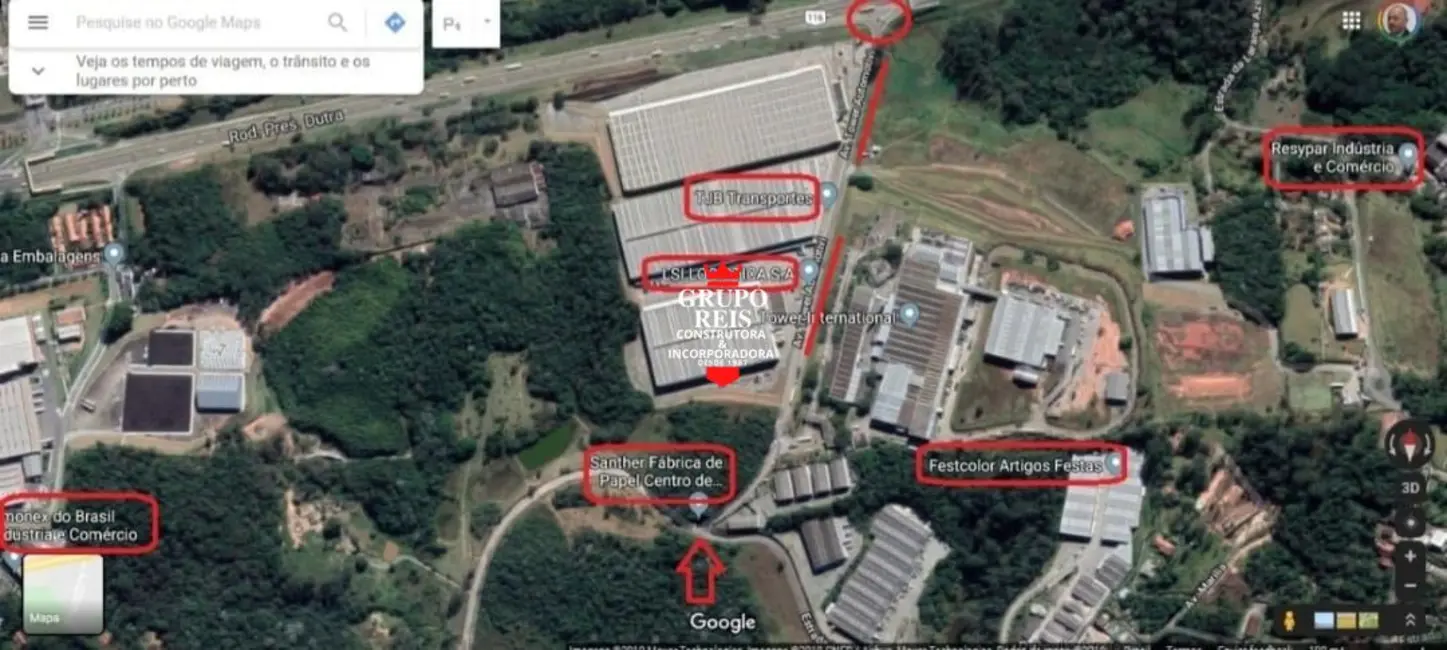 Foto 6 de Terreno / Lote à venda, 370000m2 em Jardim das Cerejeiras, Aruja - SP