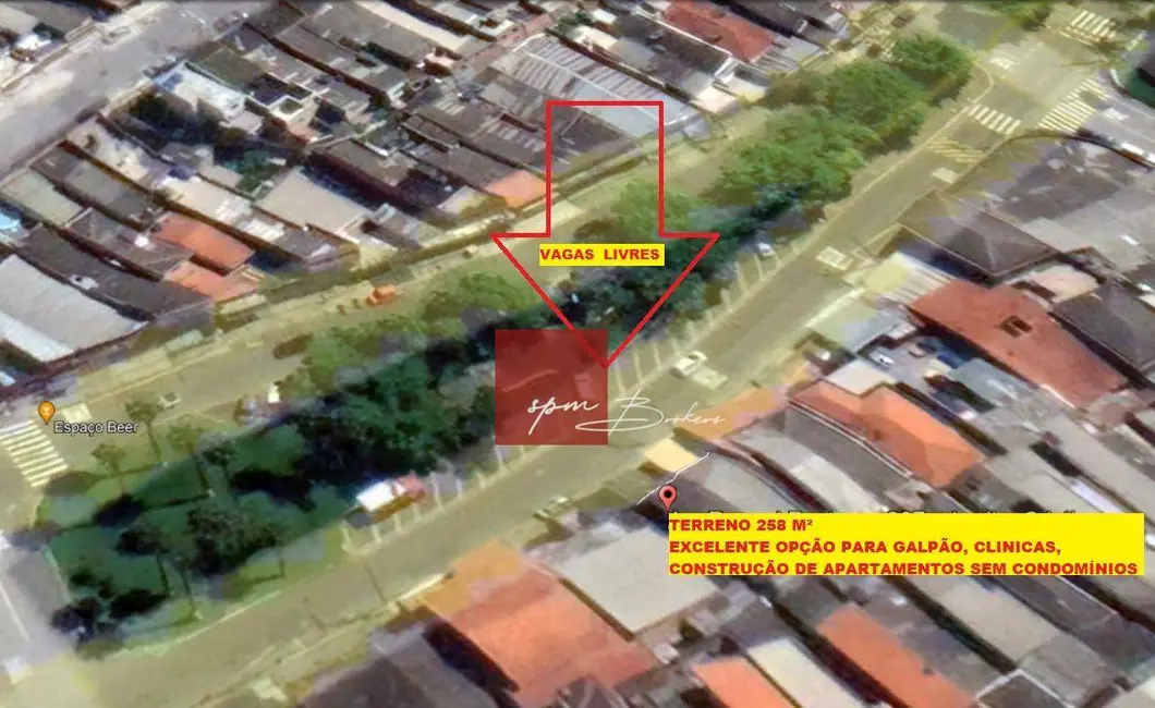 Foto 2 de Terreno / Lote à venda, 258m2 em Jardim Cristiane, Santo Andre - SP