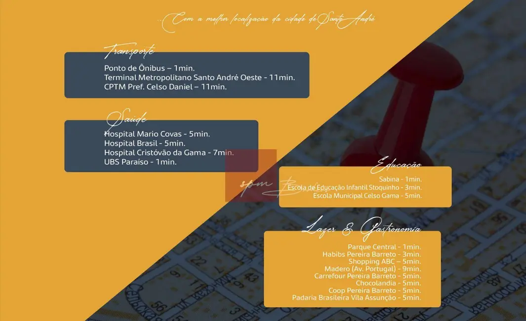 Foto 3 de Apartamento com 2 quartos à venda, 74m2 em Vila Eldízia, Santo Andre - SP