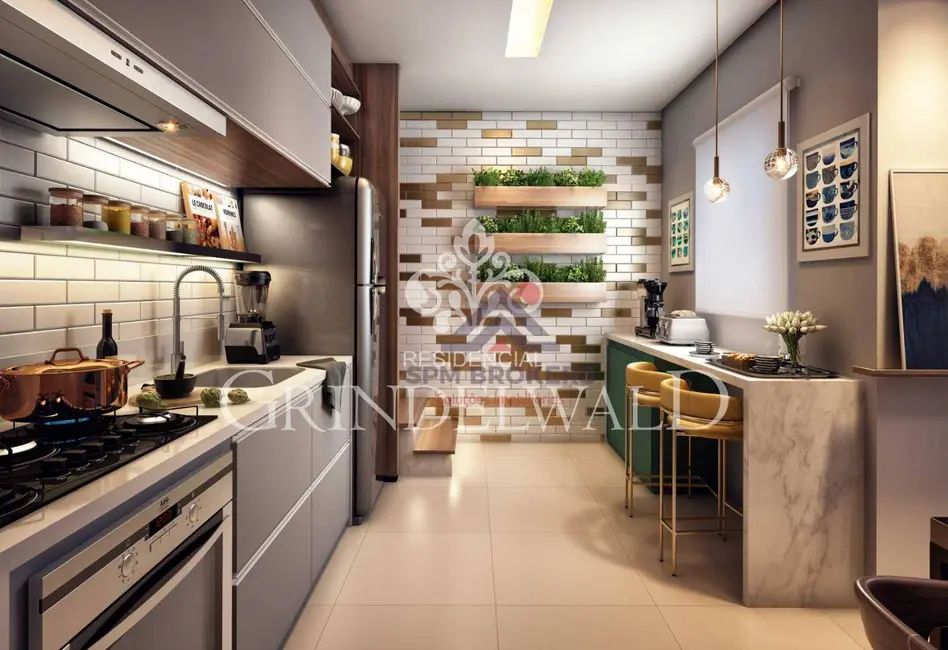 Foto 8 de Apartamento com 2 quartos à venda, 46m2 em Vila Guiomar, Santo Andre - SP