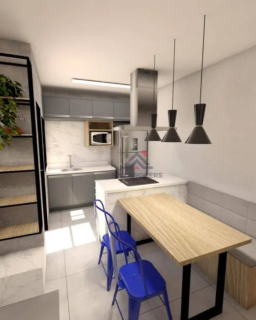 Foto 2 de Apartamento com 2 quartos à venda, 63m2 em Jardim, Santo Andre - SP